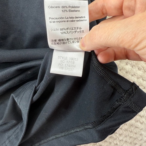 Obermeyer Aspen Colorado Women's Black Quarter Zip Long Sleeve Pullover Top XL - Picture 6 of 7